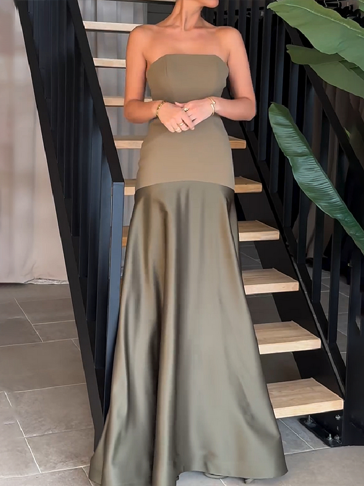 Robe Bustier pour Mariage Élégante