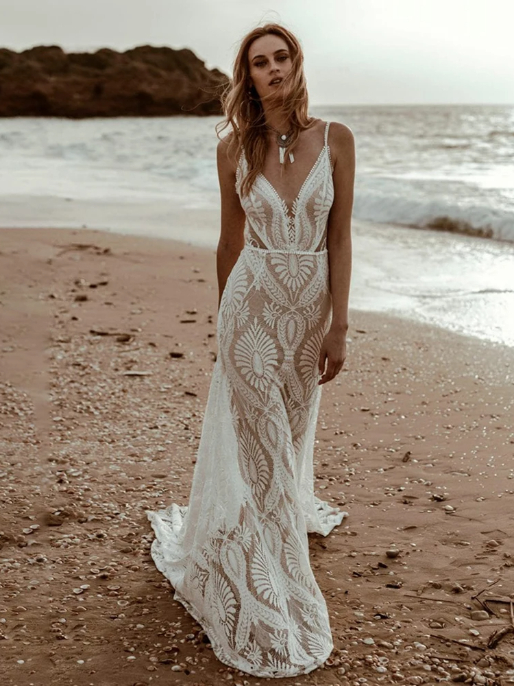 Robe de Plage pour Mariée
