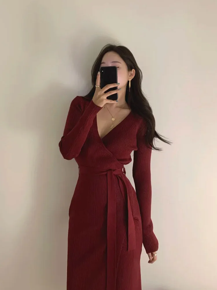 Robe d&rsquo;Hiver Bordeaux
