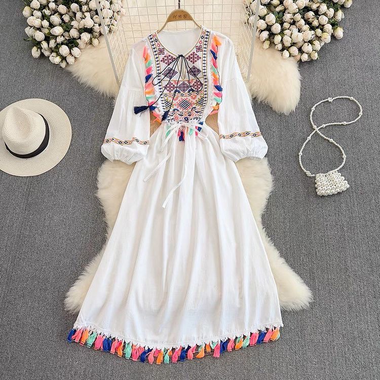 Robe Kabyle Chic et Colorée