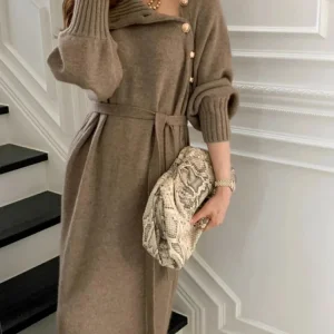 Robe Kaki pour l&rsquo;Hiver