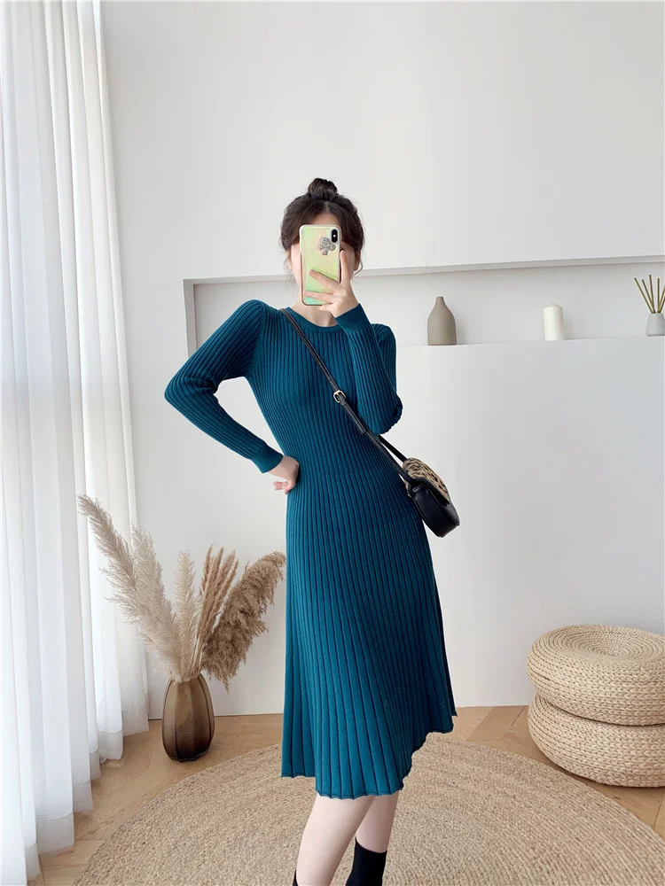 Robe Pull Bleu Canard – Image 5