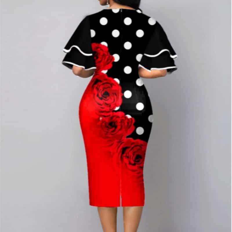 Robe Espagnole à Pois