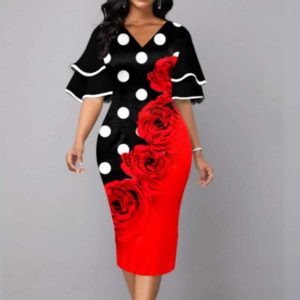 Robe Espagnole à Pois