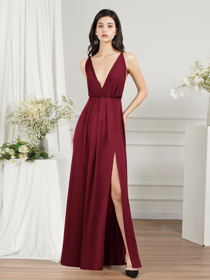 Robe de Mariée Satin Simple