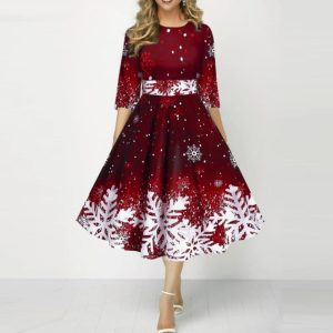 Robe de Fête de Noël