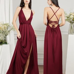 Robe de Mariée Satin Simple