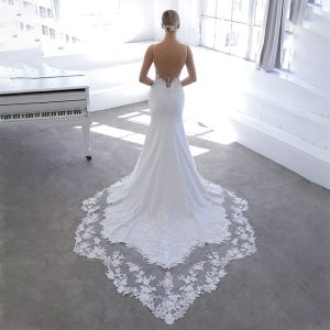 Robe de Mariée Sirène Dos Nu