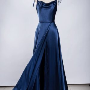 Robe Bleu Marine Chic