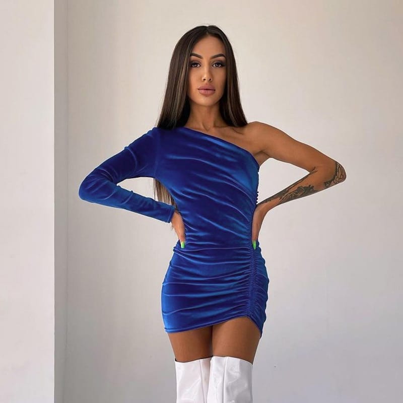Robe de Cérémonie Bleu Marine