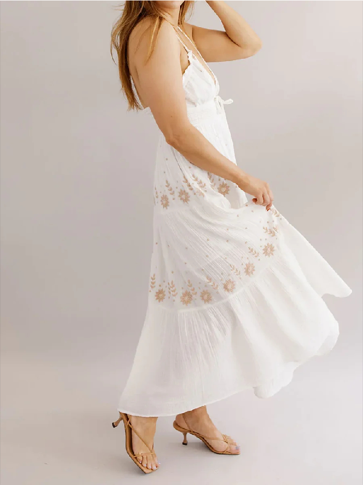 Robe Empire Bohème Chic – Image 3