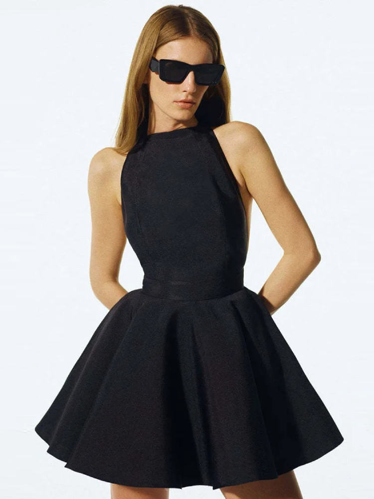 Robe Patineuse pour Soirée Dos Nu – Image 3