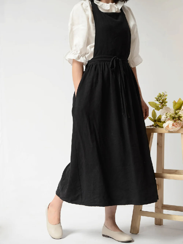 Robe Tablier Noire