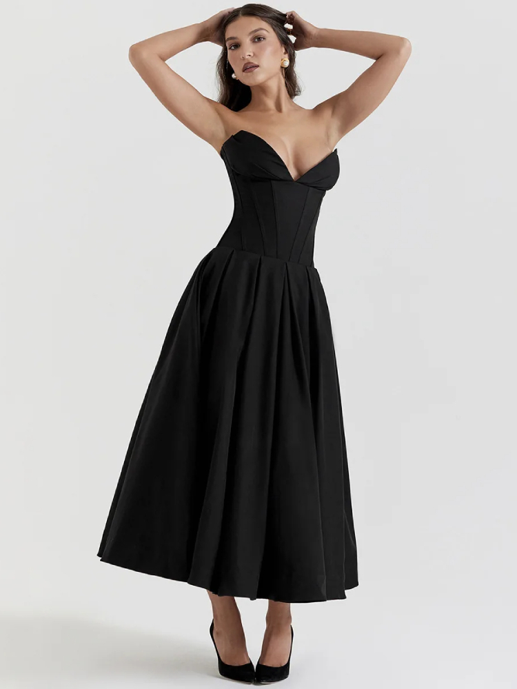 Robe Bustier avec Corset
