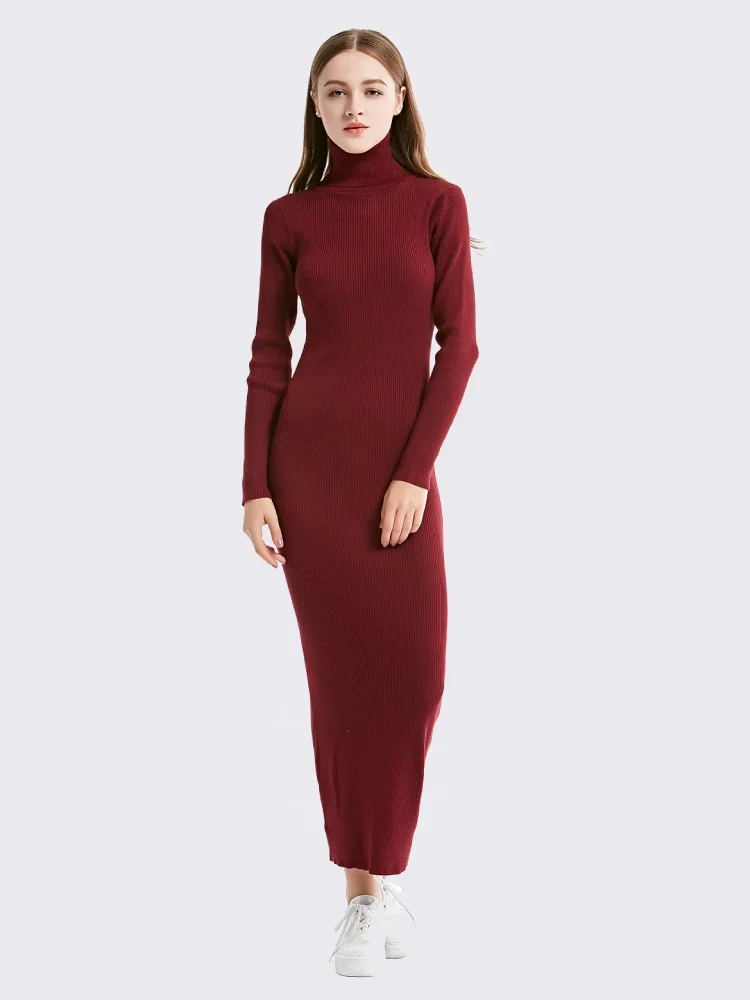 Robe Col Roulé Longue – Image 6