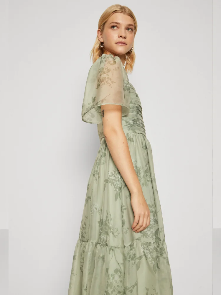 Robe Vert Sauge Dos Nu – Image 5