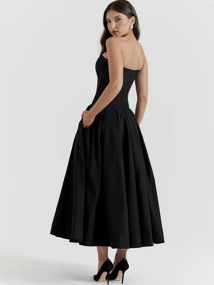 Robe Bustier avec Corset – Image 6