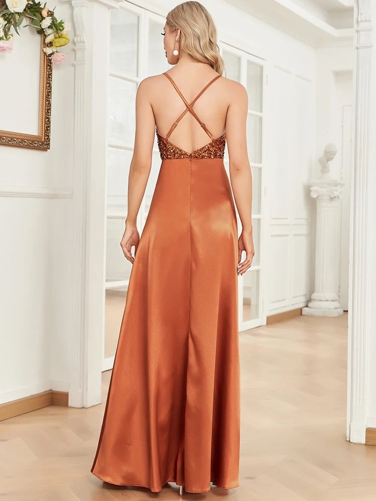 Robe Fluide Terracotta – Image 5
