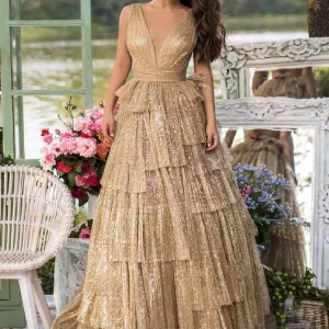 Robe de Mariée Champagne Bohème