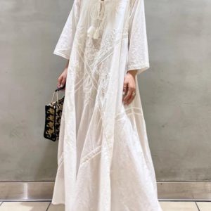 Robe Ample Bohème Blanche