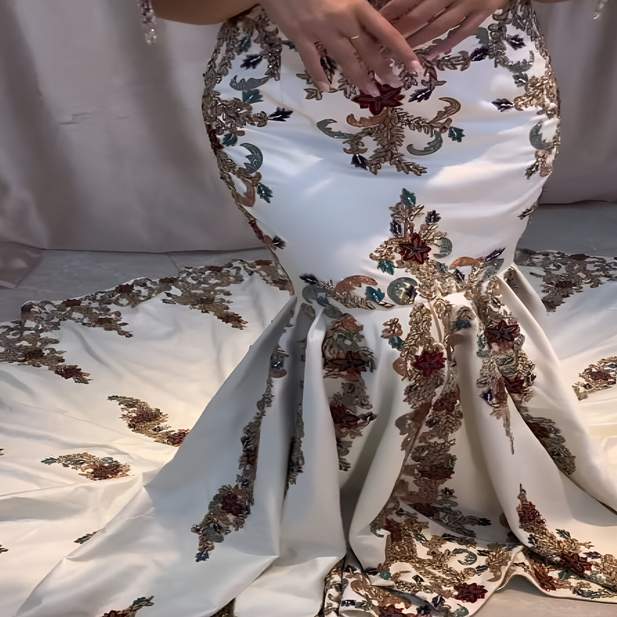 Robe Kabyle Traditionnelle pour Mariée – Image 3