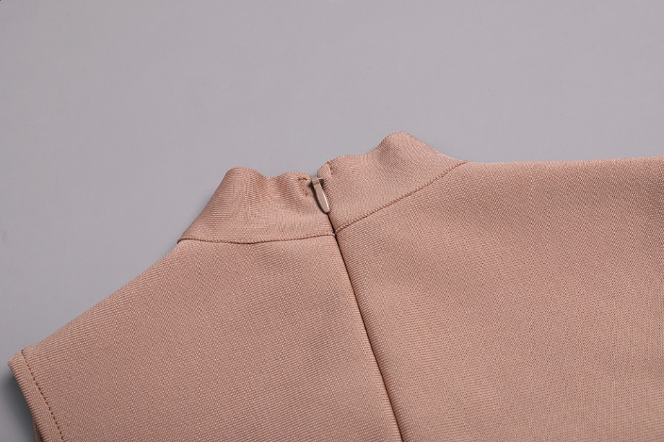Robe Col Montant Sans Manche – Image 4
