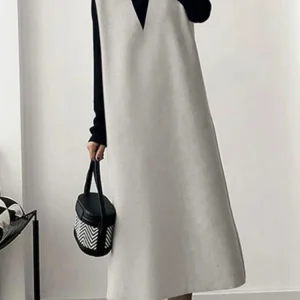 Robe d&rsquo;Hiver Sans Manches