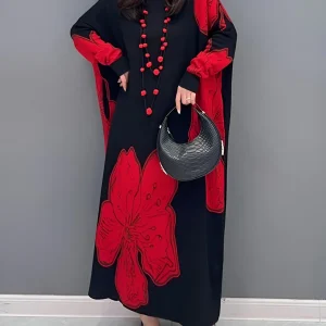 Robe d&rsquo;Hiver Longue Bohème