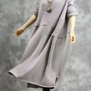 Robe d&rsquo;Hiver Fluide