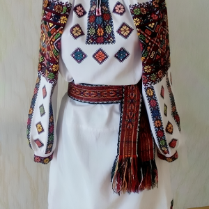 Robe Kabyle Traditionnelle Blanche