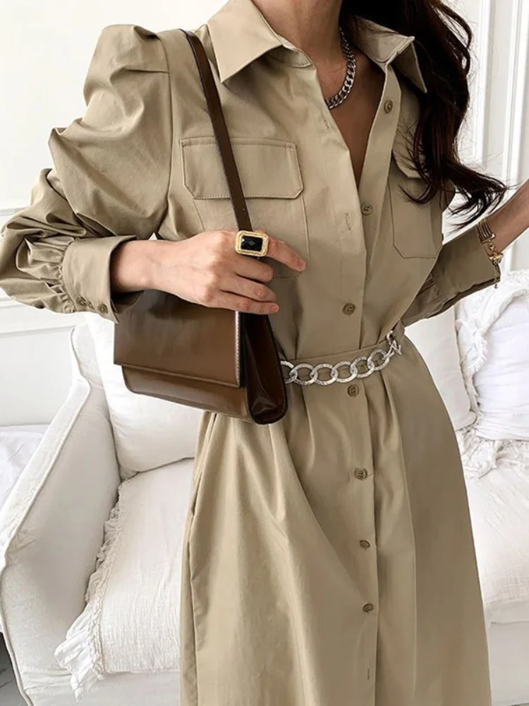 Robe Saharienne Kaki